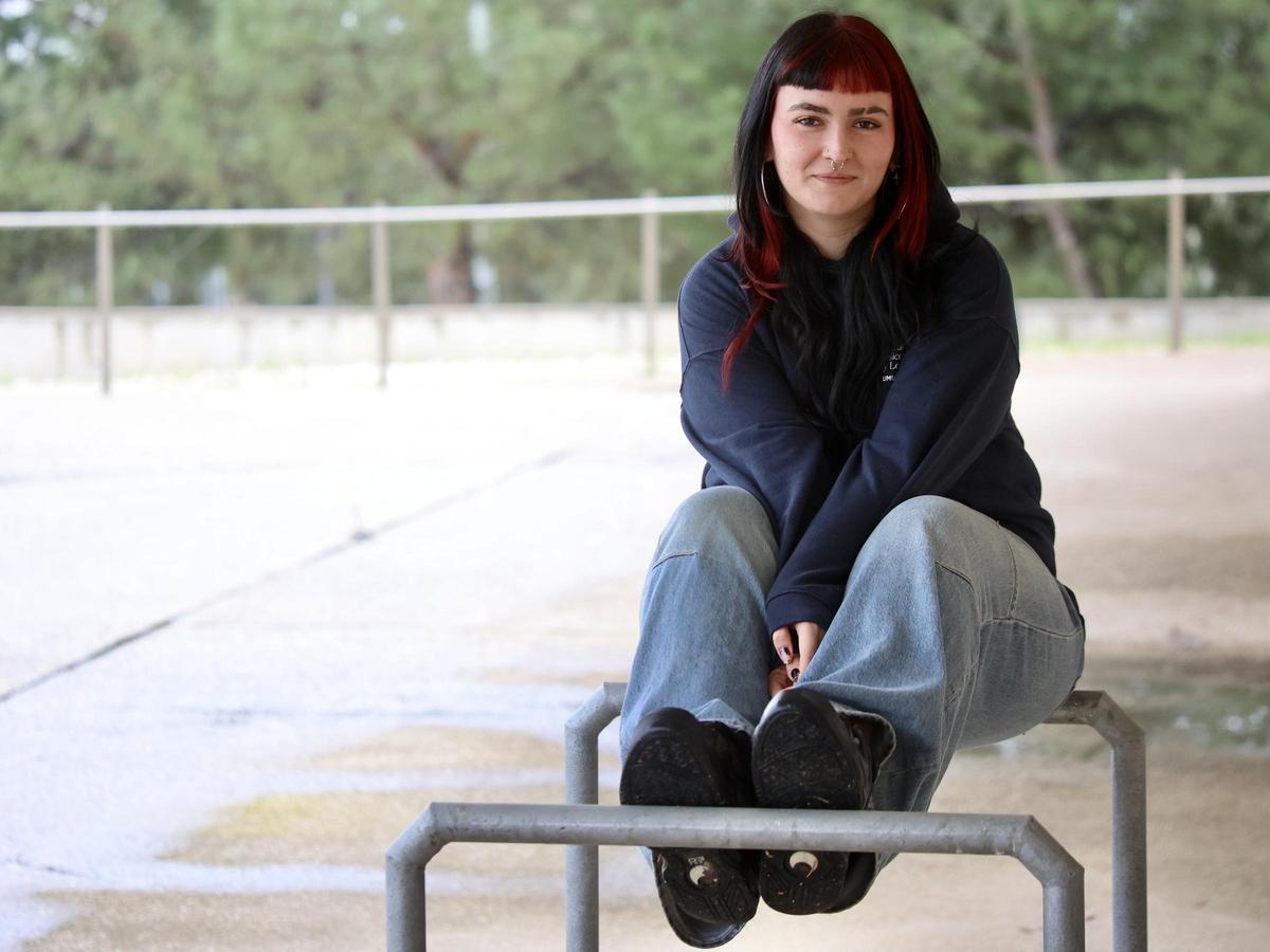 Beatriz Madrid, alumna de Psicología de la UMU