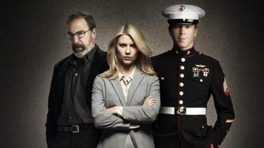 Los protagonistas de &#039;Homeland&#039;.