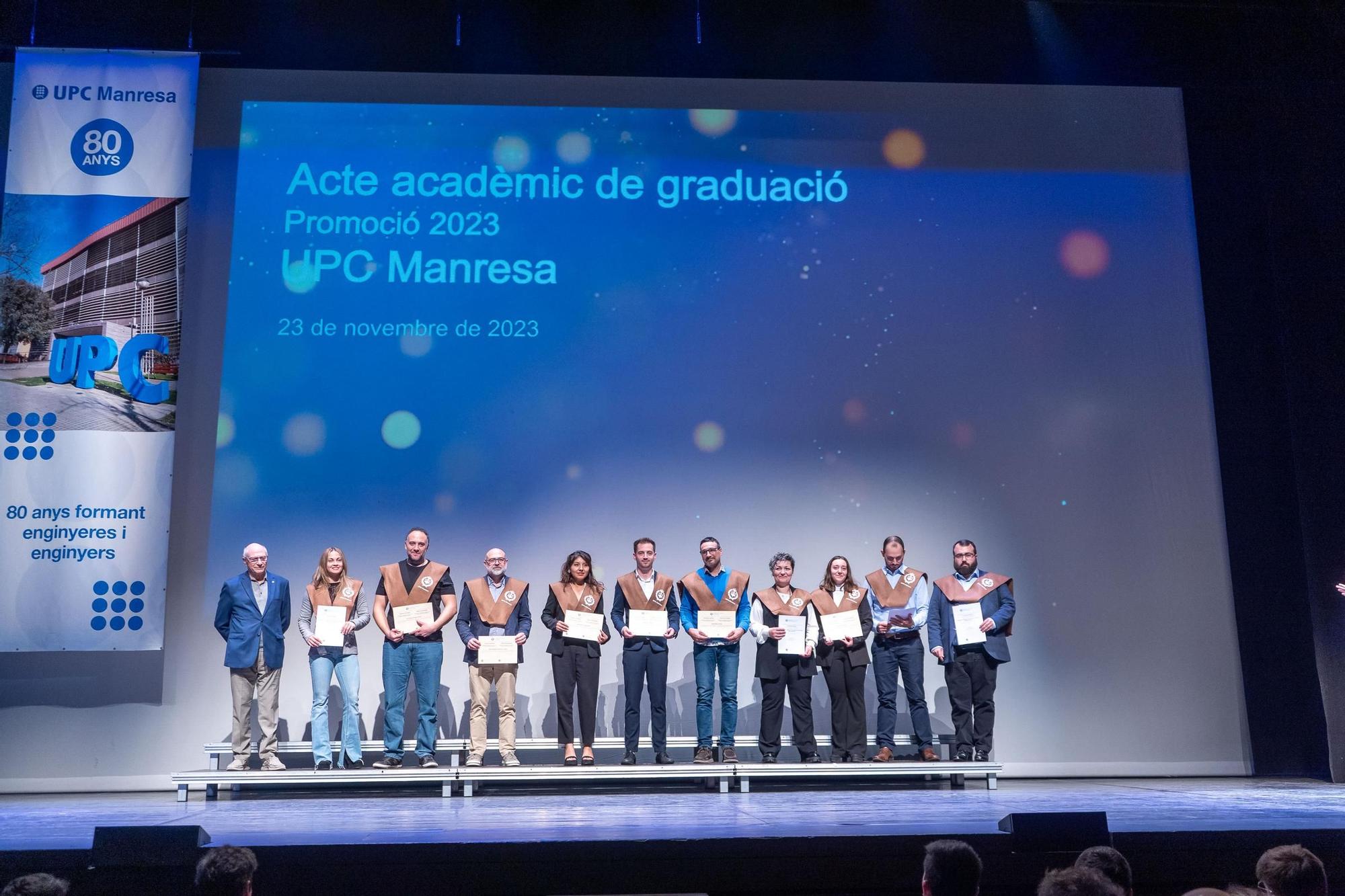 GALERIA D'IMATGES | Acte acadèmic de graduació de la promoció 2023 de la UPC Manresa