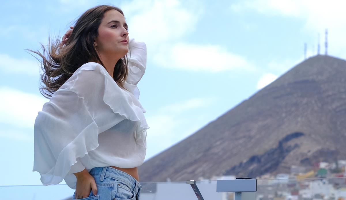 Marilia Monzón en Gáldar para La Provincia