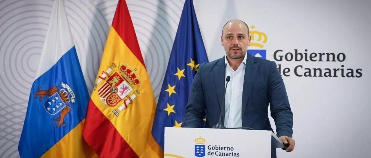 Portavoz del Gobierno de Canarias, Alfonso Cabello.