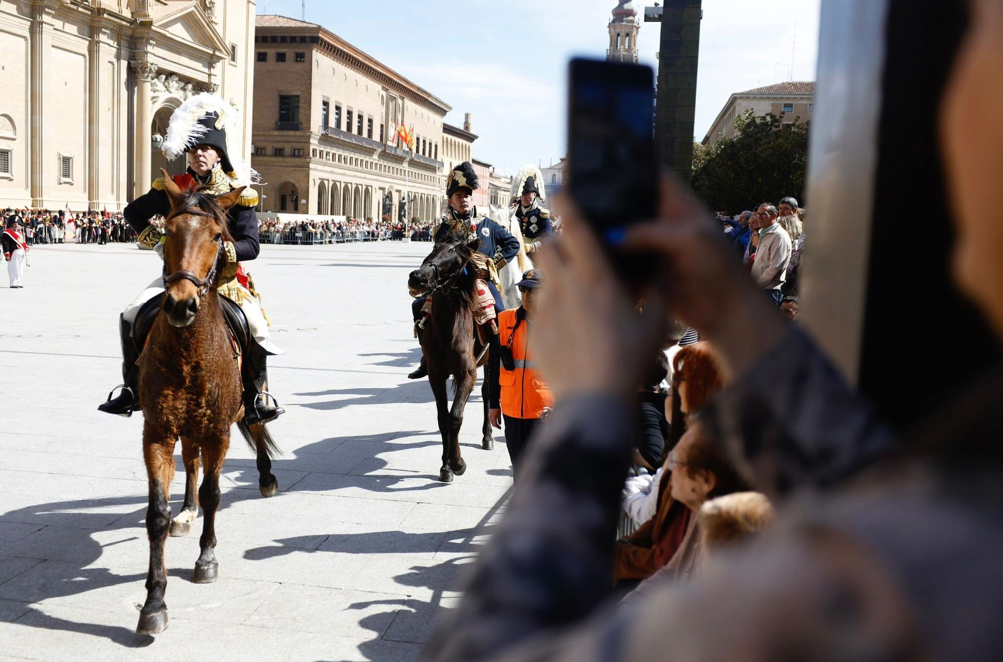 Zaragoza se engalana para recrear los Sitios de 1808