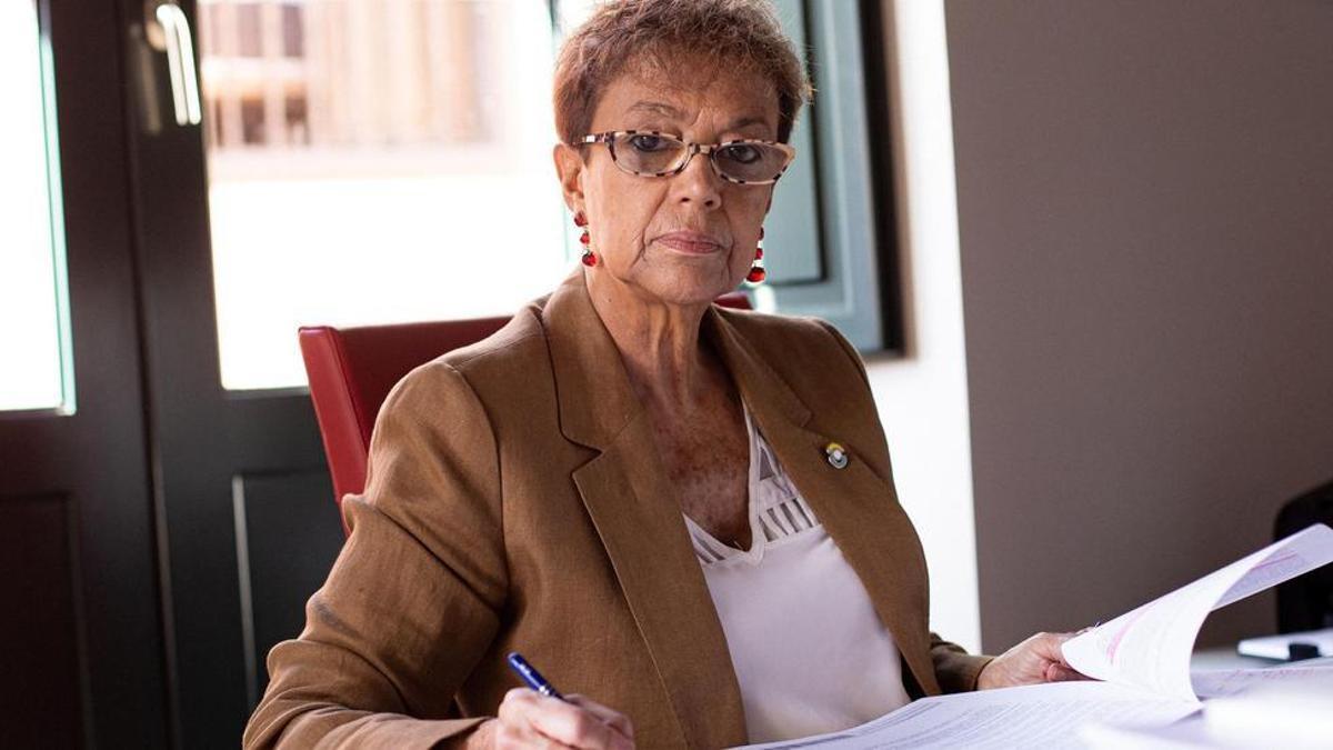 Natalia Álvarez, presidenta del Consejo Escolar de Canarias.