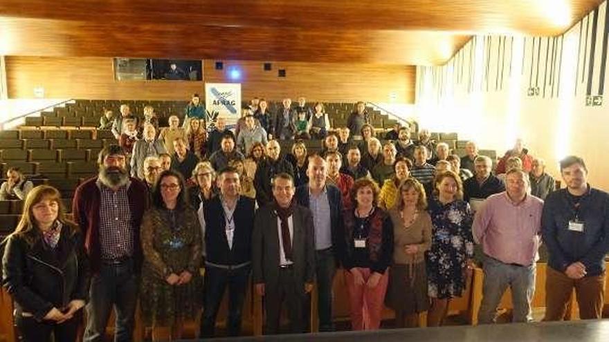 Caballero, en la asamblea de productores de aceite.