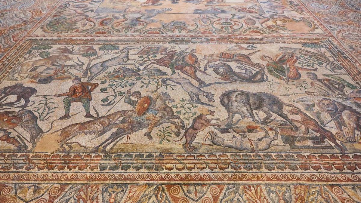 La villa romana escondida en Palencia que guarda el mejor conjunto de mosaicos de Europa