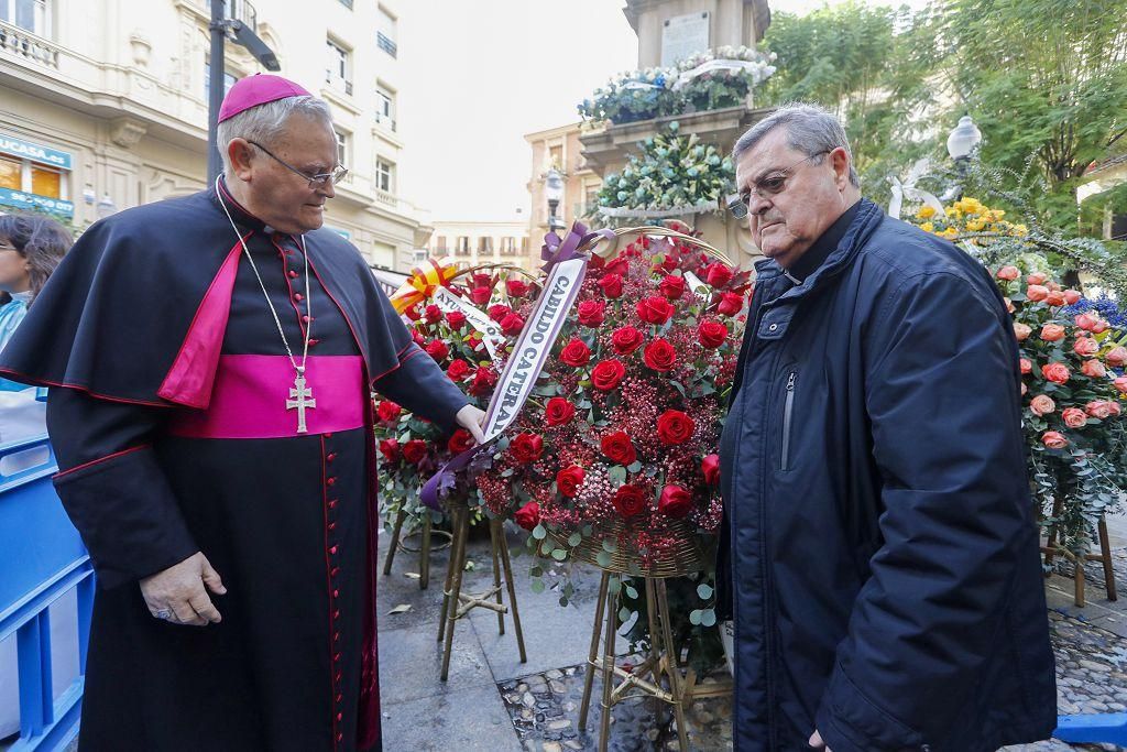 Ofrenda floral y misa por la festividad de la Inmaculada 2023, en imágenes