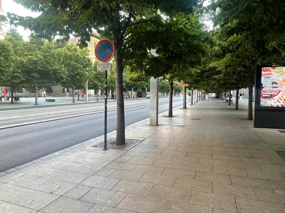 En imágenes | Zaragoza se queda vacía durante la final del Mundial