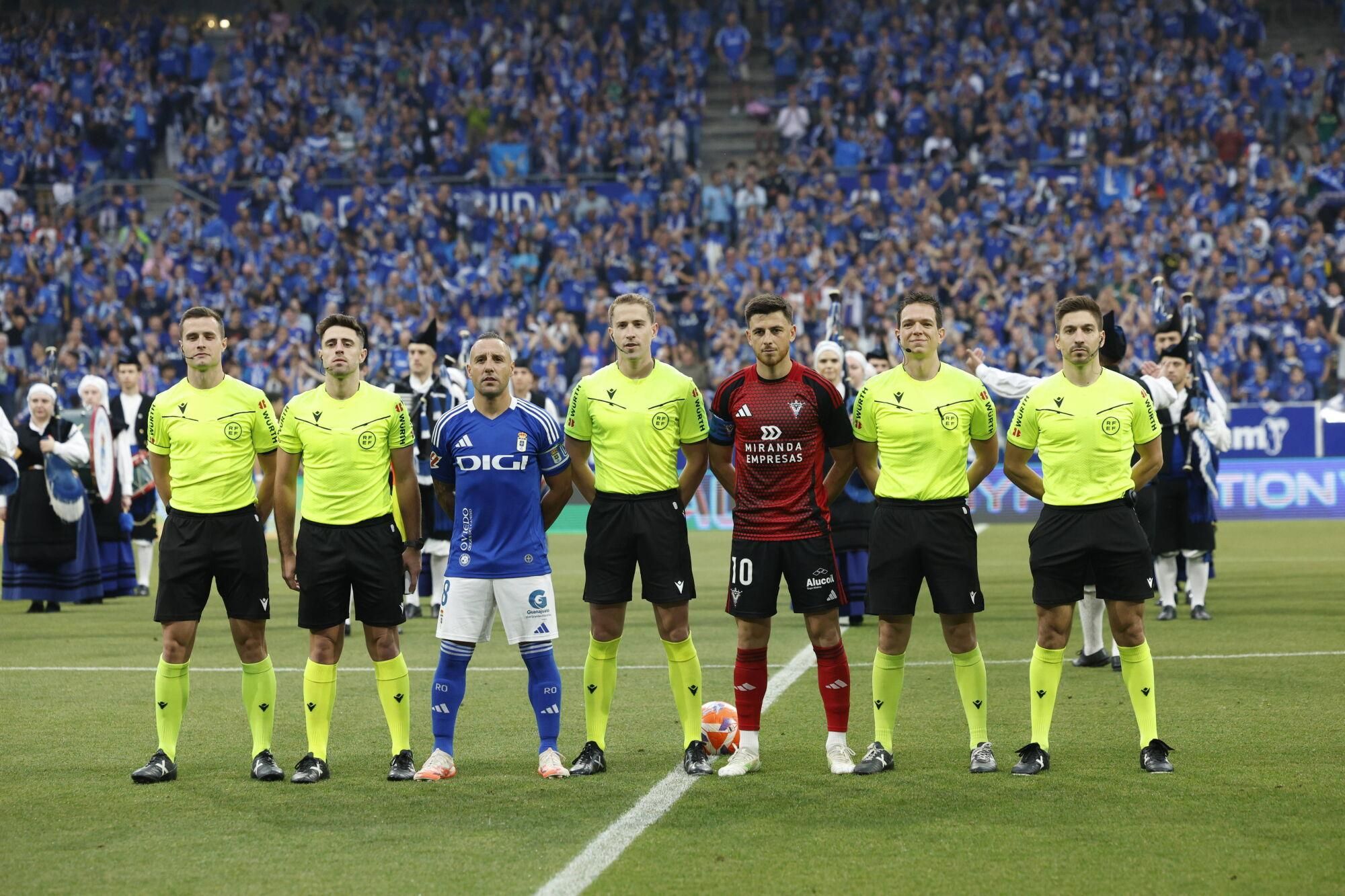 Así se vivió en el Carlos Tartiere la final del play-off entre el Real Oviedo y el Mirandés