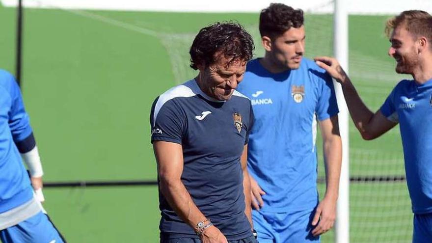 Luisito durante un entrenamiento. // Rafa Vázquez