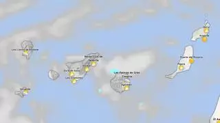 La Aemet prevé lluvias en Gran Canaria este sábado: estas son las zonas con más probabilidad