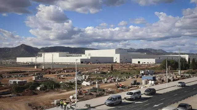 Así avanzan las obras de PowerCo en Parc Sagunt II