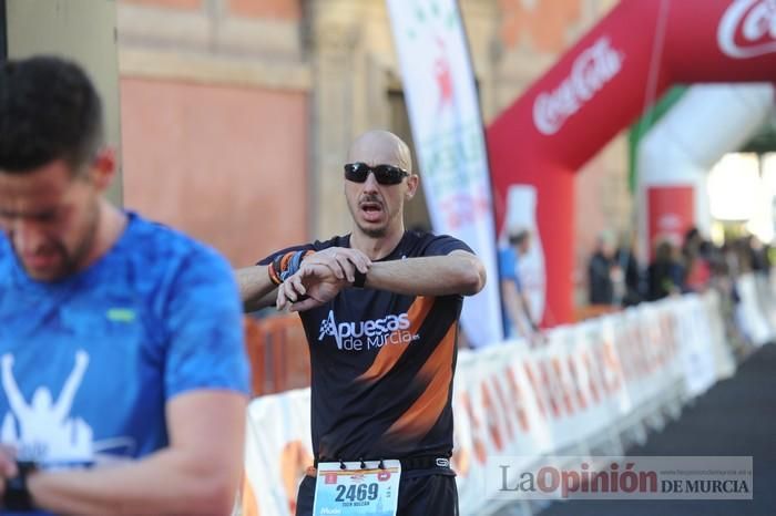 Maratón de Murcia: llegadas (I)