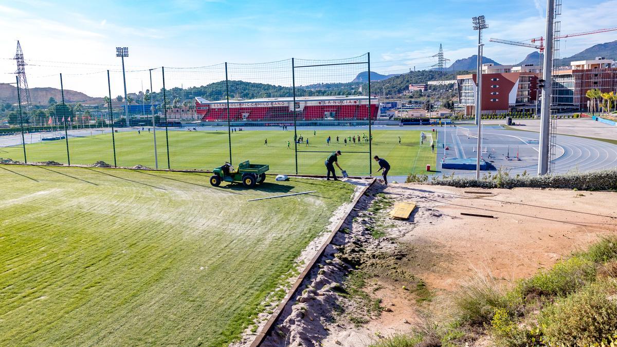 La ciudad deportiva de La Nucia.