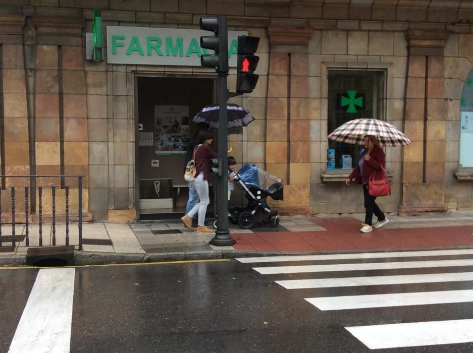 Día de lluvia en Asturias