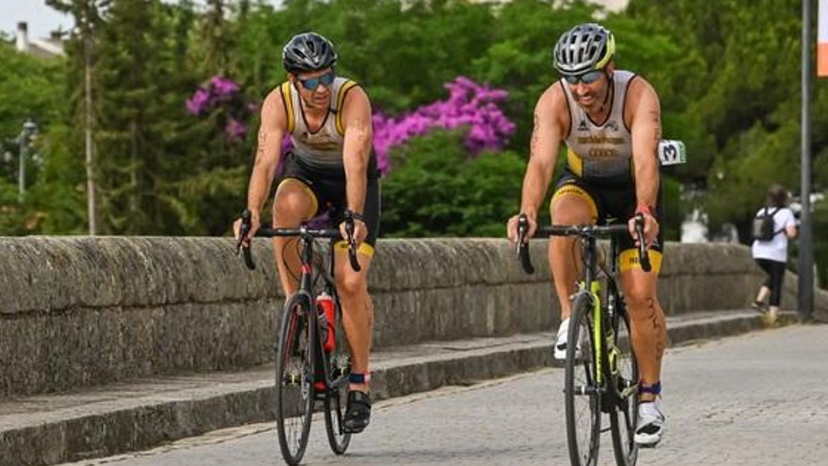 Imagen del Campeonato de Extremadura de Triatlón del pasado año en Mérida.