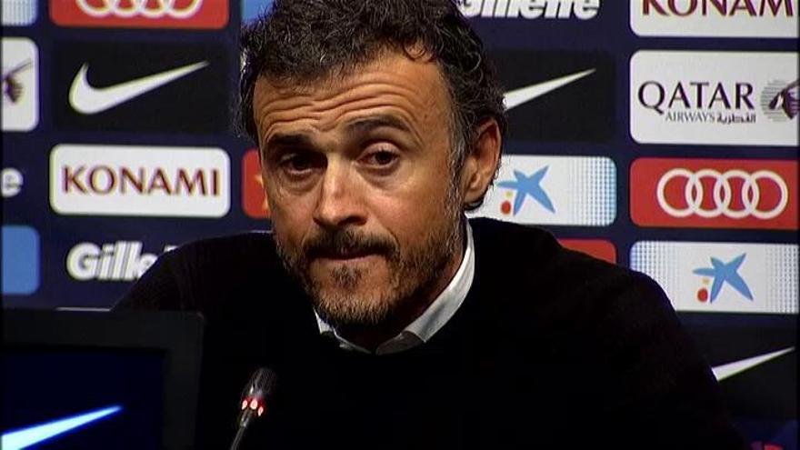 Luis Enrique no confía en el Málaga de Míchel