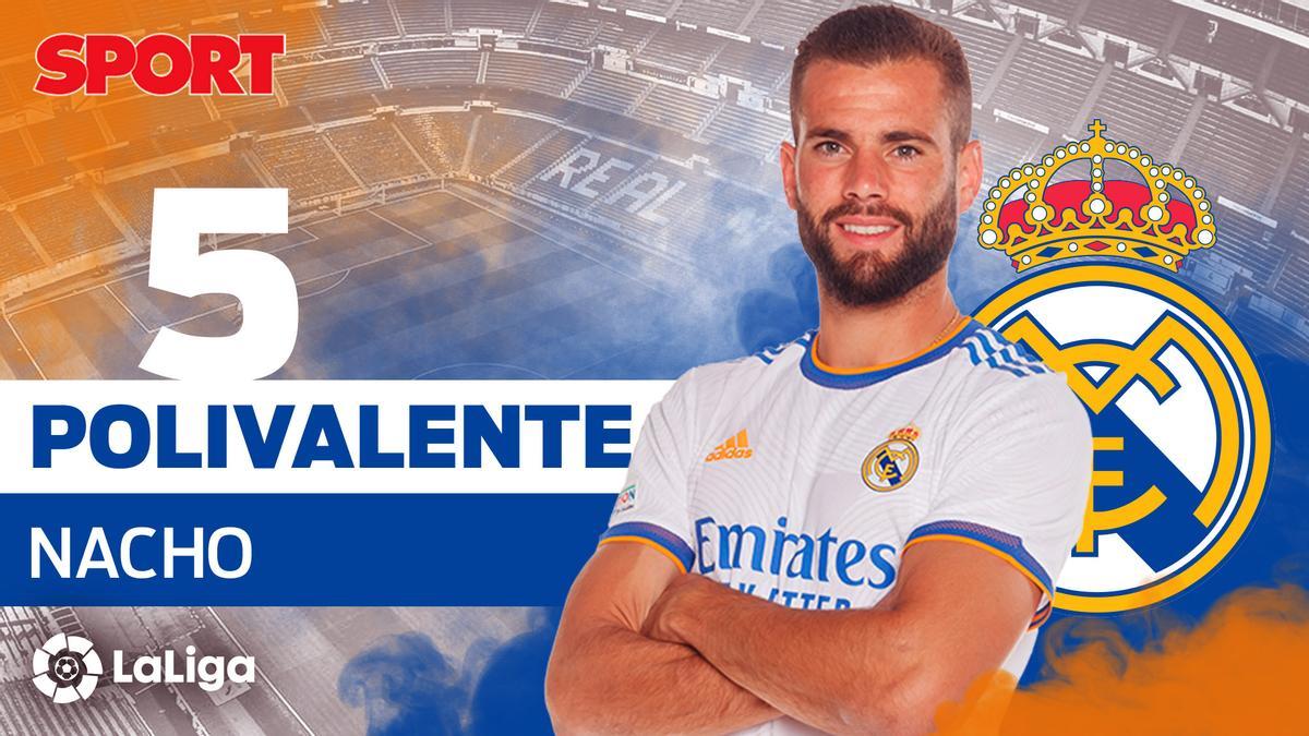 NACHO (5): Polivalente. El canterano es el eterno suplente. Es el chico para todo que cumple cuando se le necesita sin estridencias. NACHO (5): Polivalente. El canterano es el eterno suplente. Es el chico para todo que cumple cuando se le necesita sin estridencias.