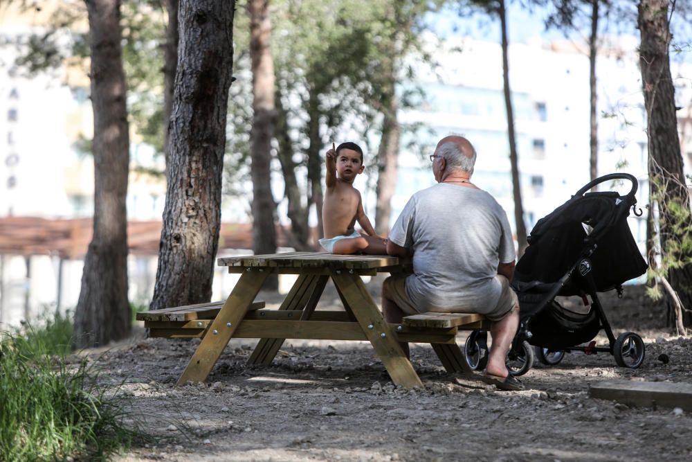 Así es el nuevo parque del barrio de Foietes en Benidorm