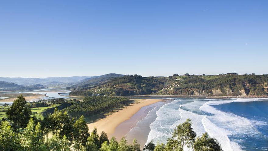 Playa de Rodiles y Ría de Villaviciosa