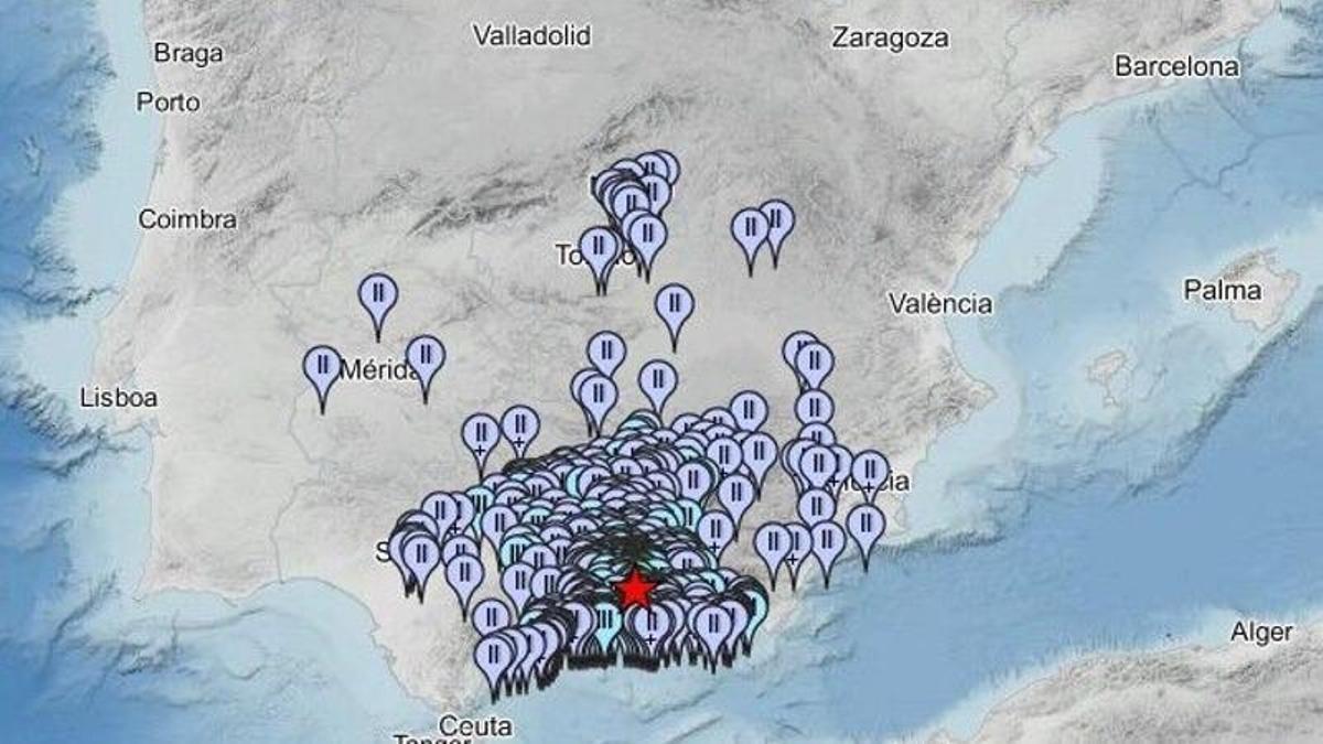 Vídeo | Un terremoto de magnitud 5 con epicentro en Alhendín sacude Granada durante la madrugada