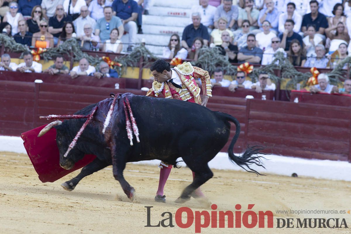 Tercer festejo de la Feria Taurina de Murcia (Talavante, Paco Ureña y Roca Rey), en imágenes