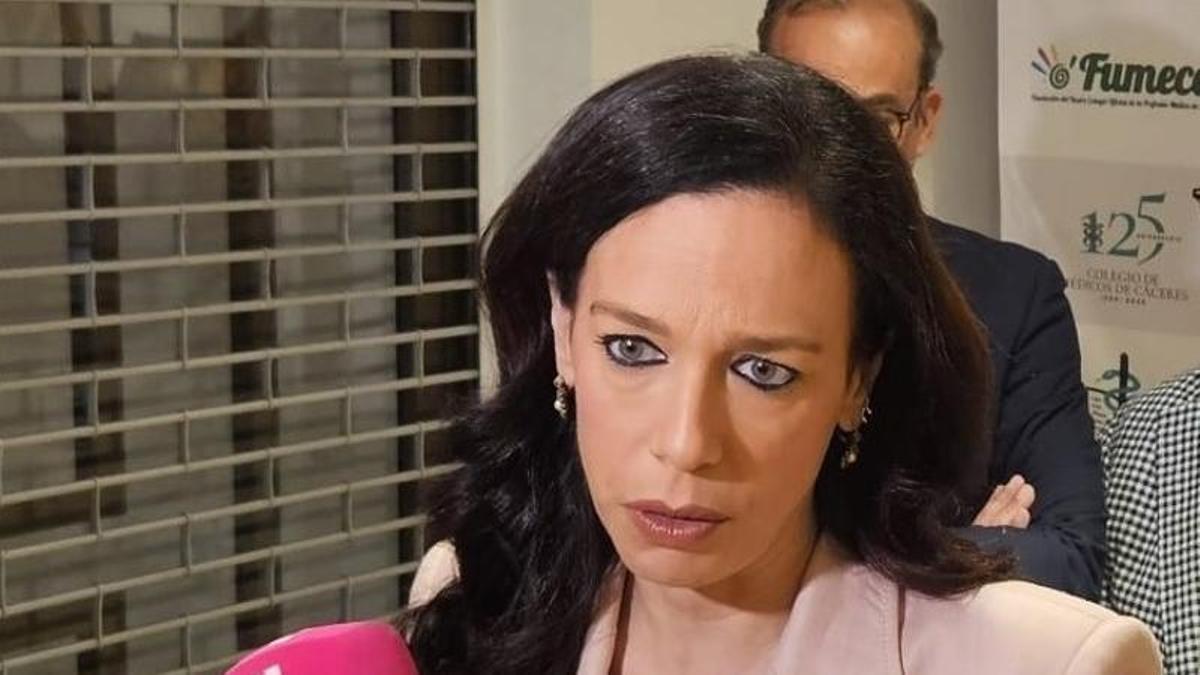 La consejera de Salud, Sara García Espada.
