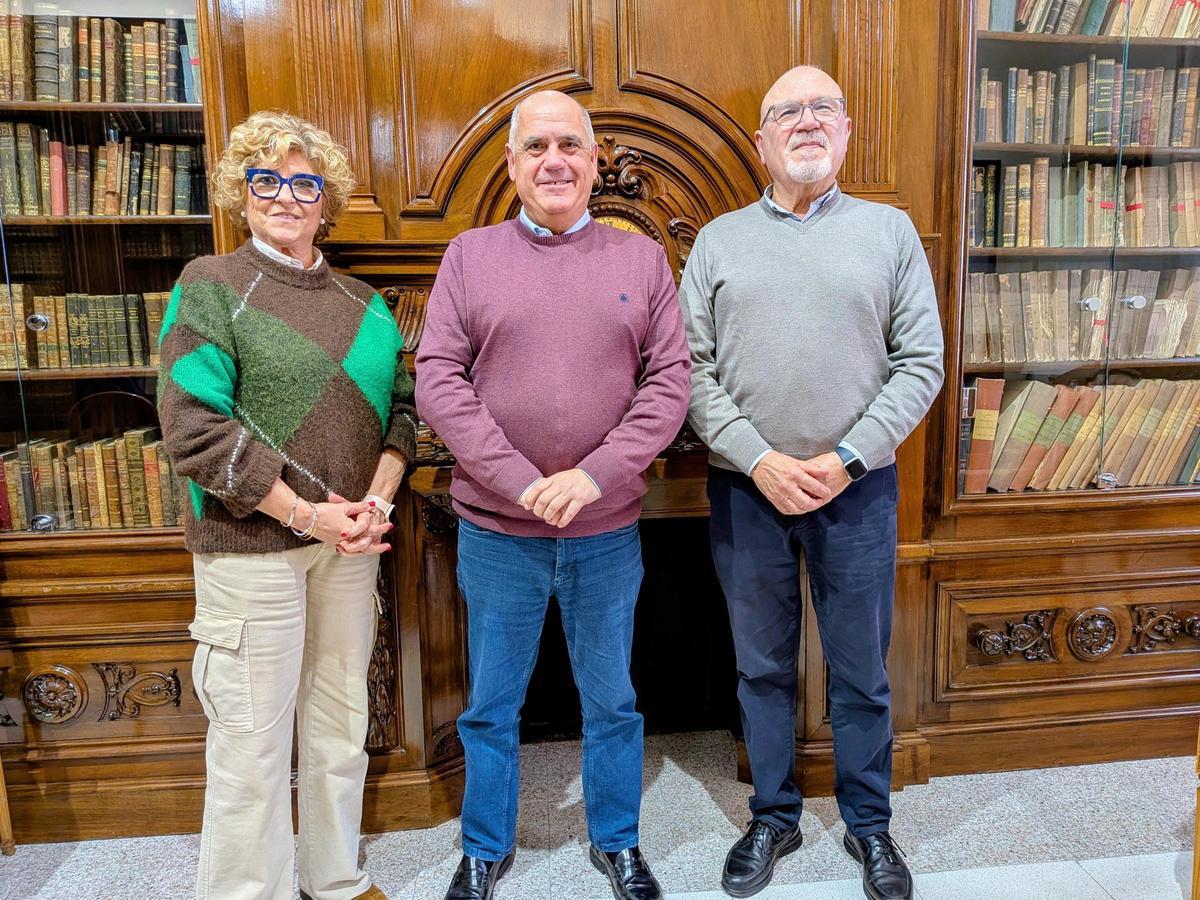 El alcalde, Juanma Cerdá, recibió a María José Rodrigo esta semana en el Ayuntamiento.