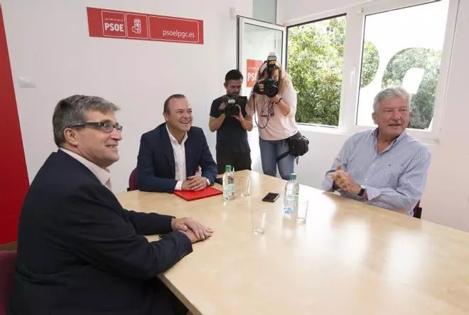 Hidalgo, Doreste y Quevedo negocian el nuevo pacto del Ayuntamiento de Las Palmas de Gran Canaria