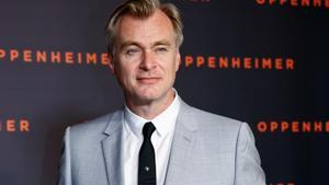 Christopher Nolan, director de ’Oppenheimer’, en la ’premiere’ en París, el 11 de julio