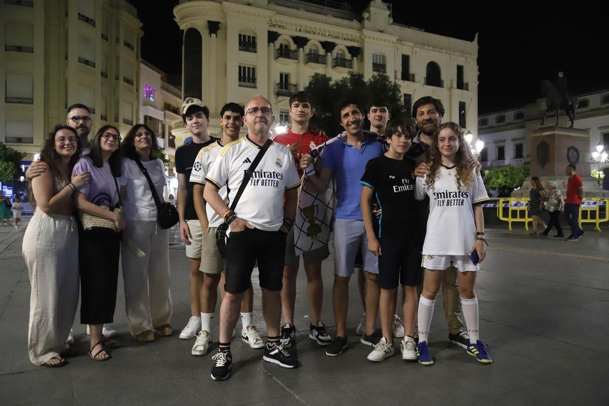 La celebración del título de Champions del Real Madrid en Córdoba, en imágenes