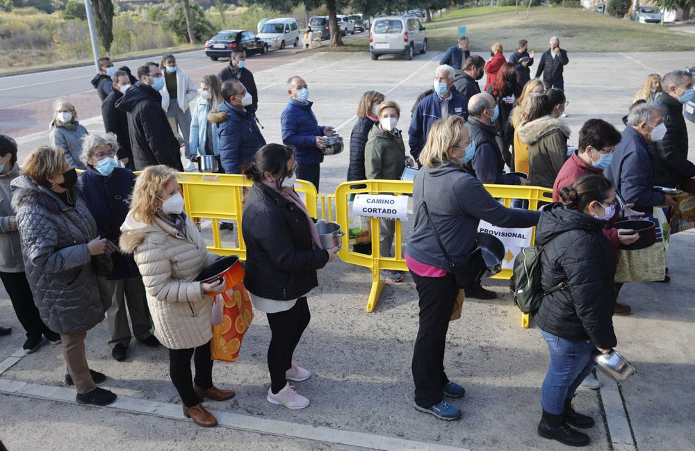 Vuelven las calderas a Albalat dels Tarongers, tras el parón por la Covid-19.