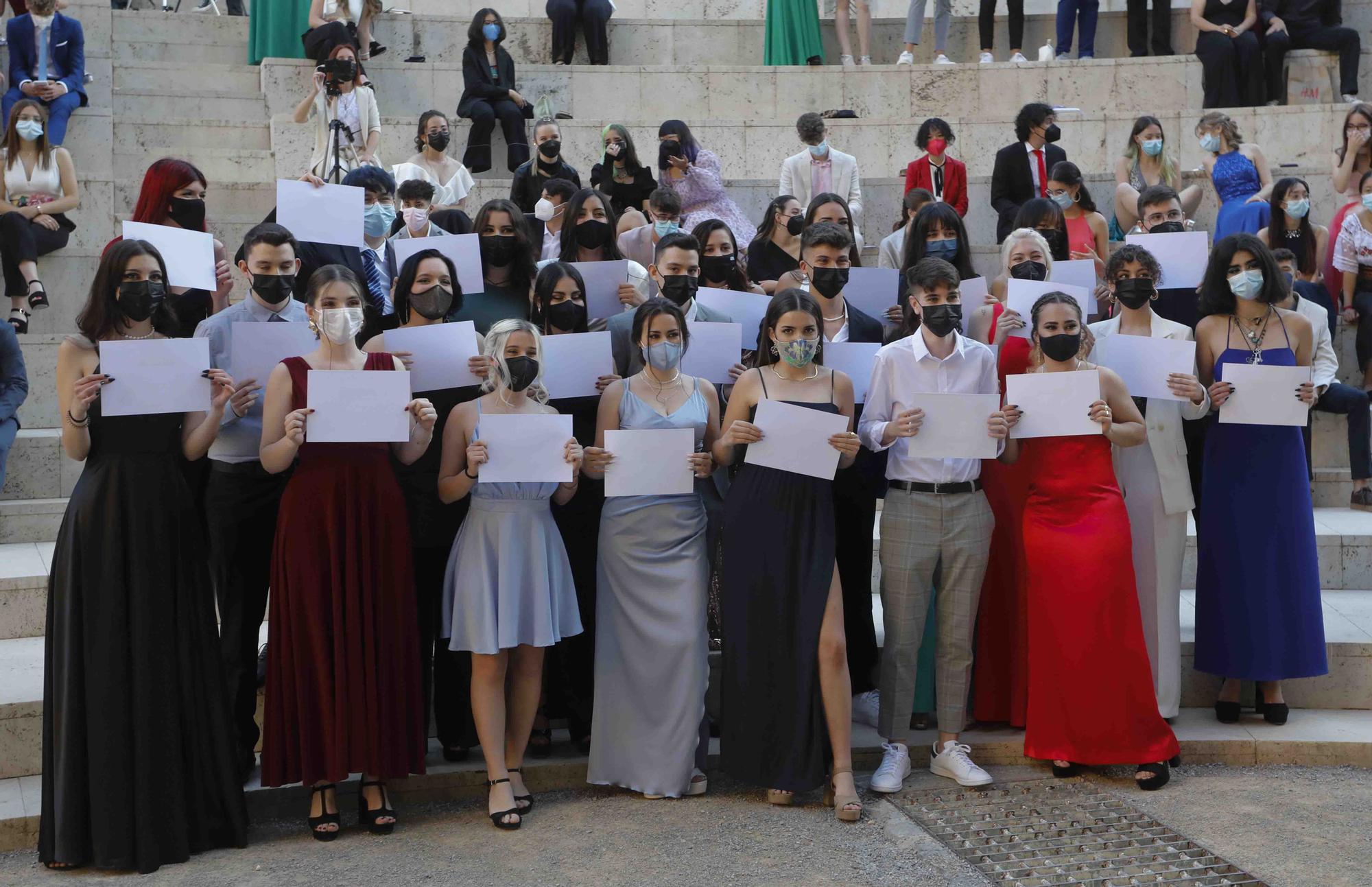 Graduación del IES Clot del Moro en el Teatro Romano de Sagunt.