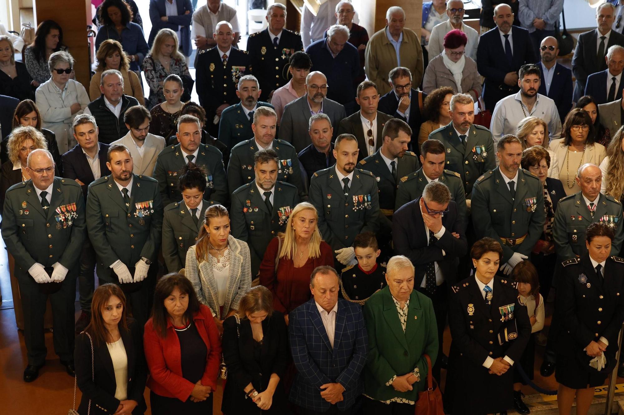 EN IMÁGENES: ASÍ CELEBRA LA GUARDIA CIVIL DE AVILÉS A SU PATRONA
