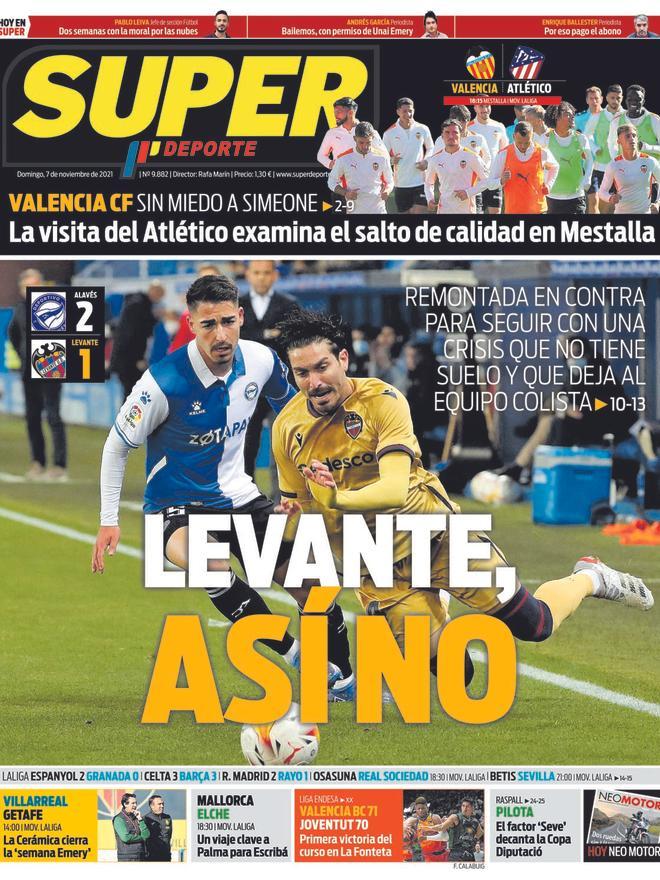 Portadas de SUPER del mes de noviembre