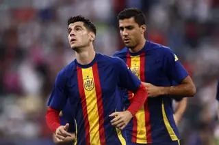 La UEFA sanciona con un partido a Rodri y Morata por el "Gibraltar es español" de la Eurocopa