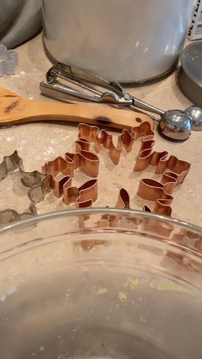 Galletas de jengibre de Kim Kardashian y Saint West