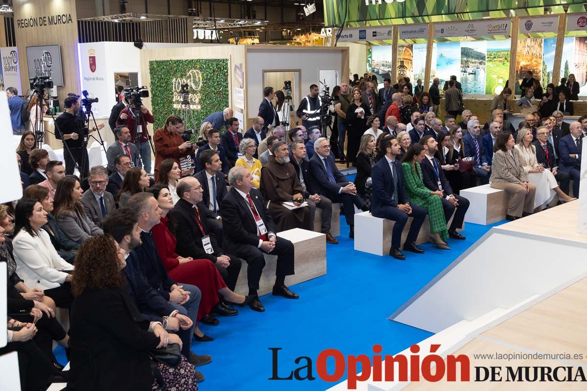 Así ha sido el primer día en el stand de la Región de Murcia en la Feria de Fitur