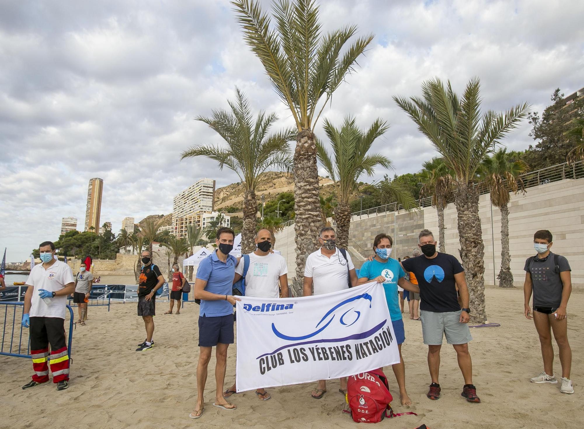 Meca y Crivillés inauguran en Alicante el canal de nado más largo de España