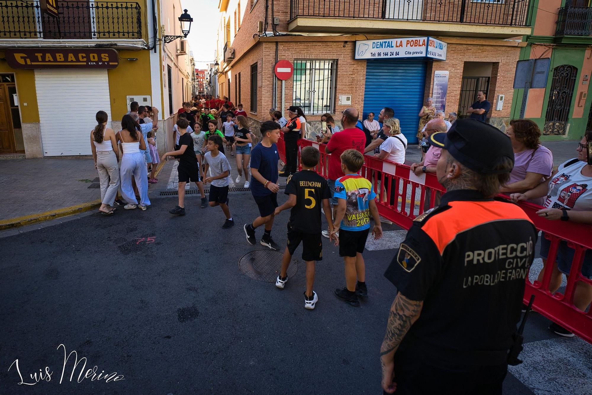 Encierro infantil.