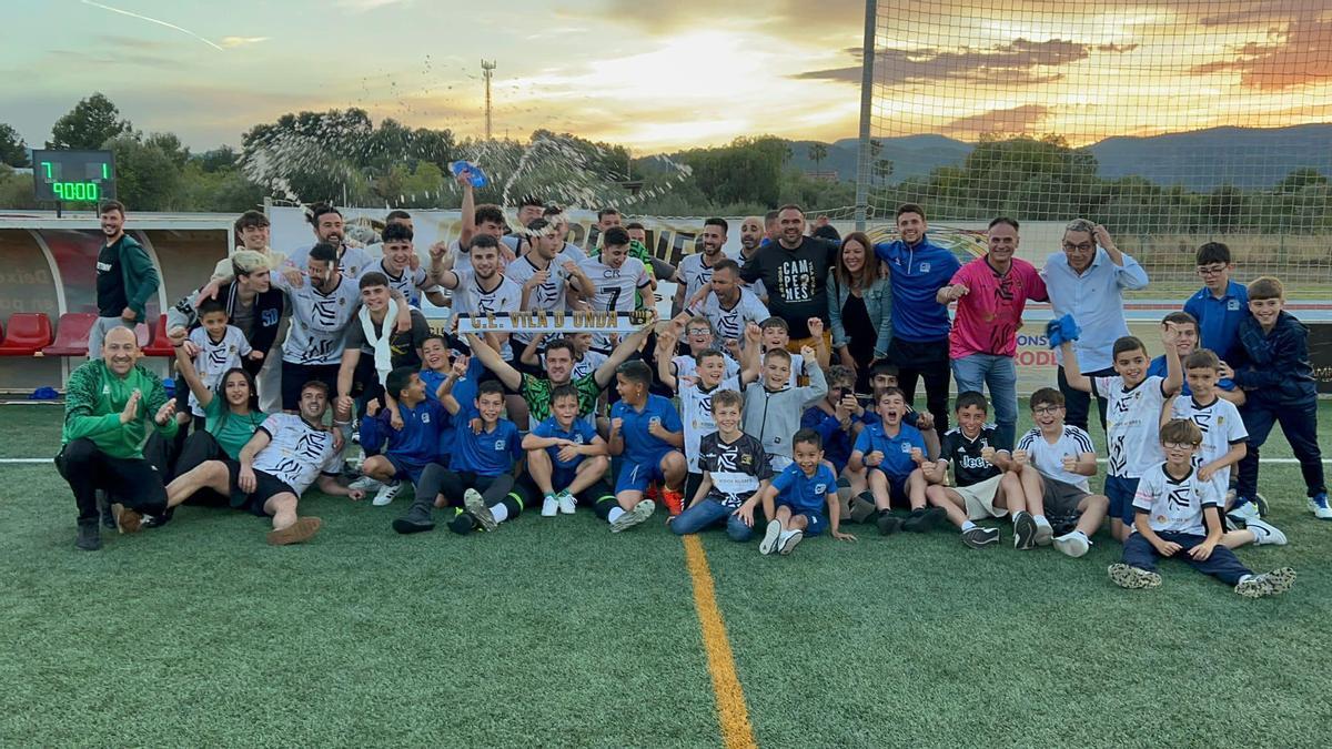 El Vila d'Onda vuelve por su fueros y vuelte a celebrar un ascenso, este a Segunda FFCV.