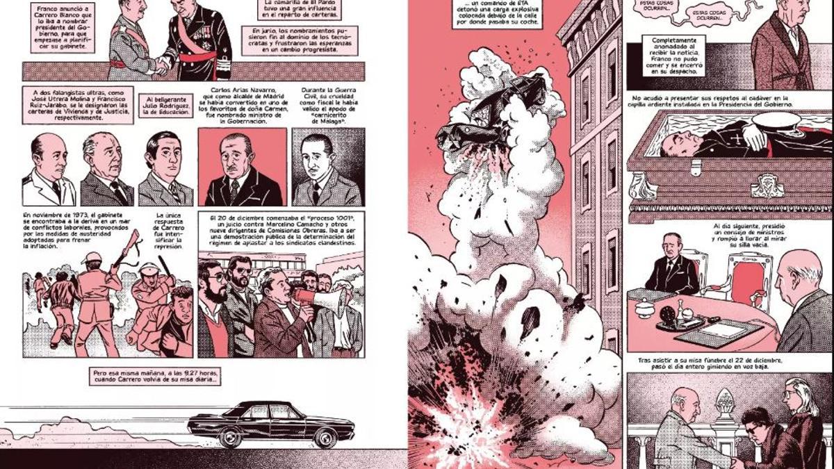 Páginas del cómic de José Pablo García