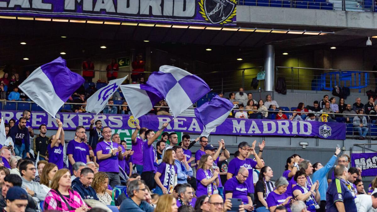 ¿Dónde está el techo del Real Madrid de baloncesto?