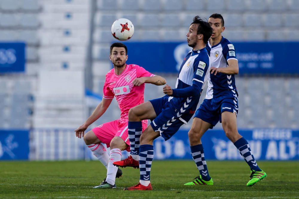 El Hércules se estrella en Sabadell