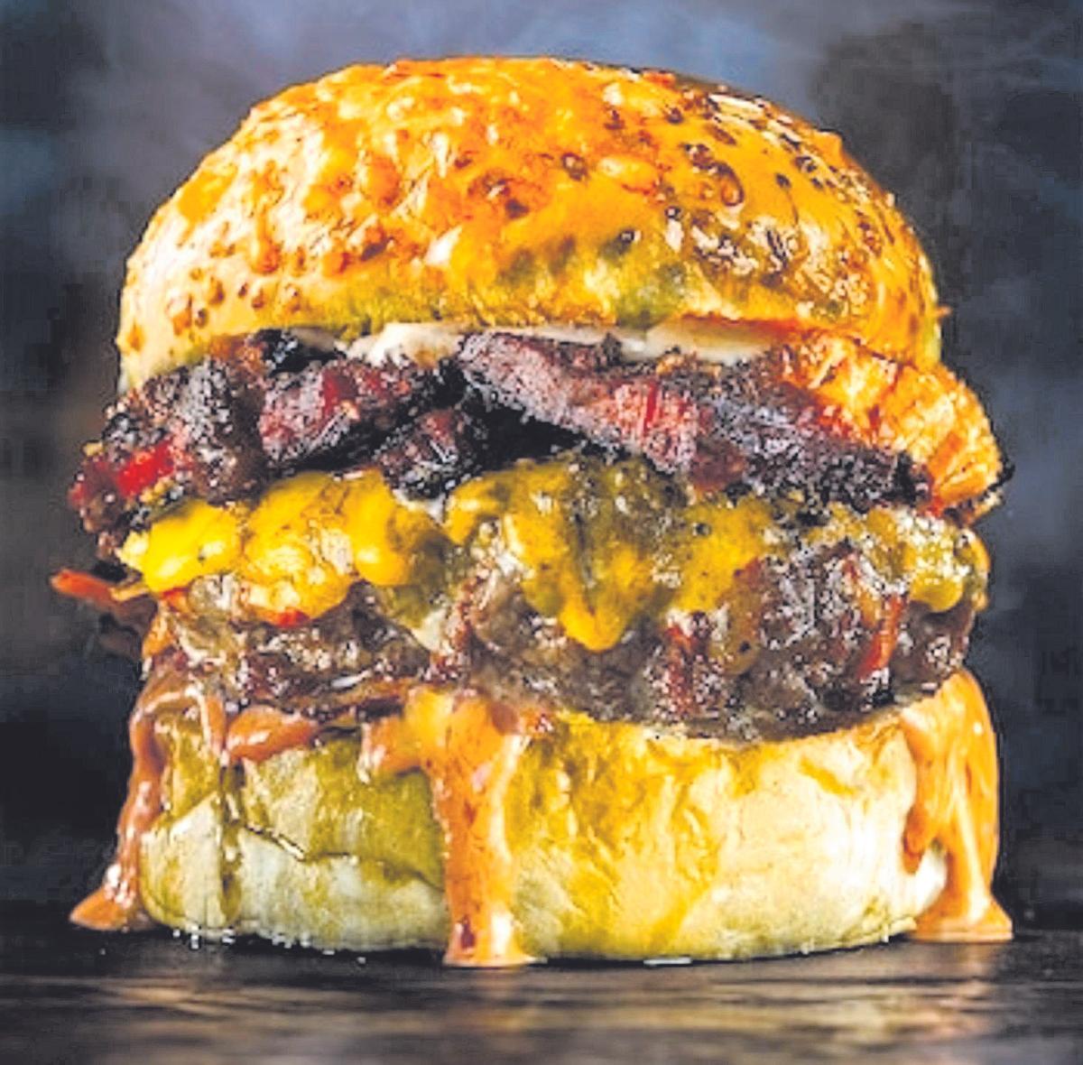 La hamburguesa ganadora Lil Wayne con la que Málaga se lleva a casa el título de la mejor hamburguesa y también el de tercera mejor burger del país