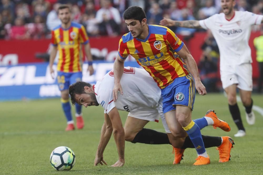 Sevilla - Valencia, en imágenes