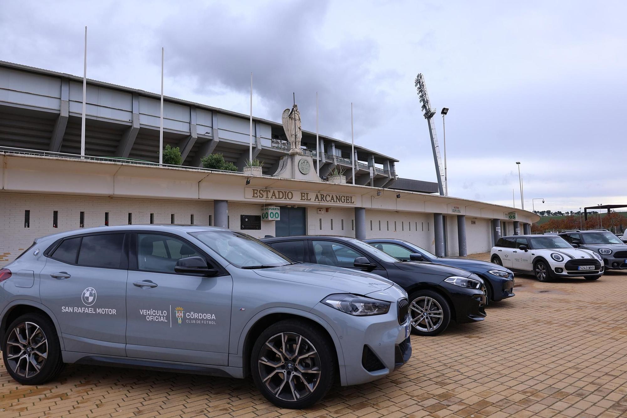 El convenio entre el Córdoba CF y la firma BMW, en imágenes