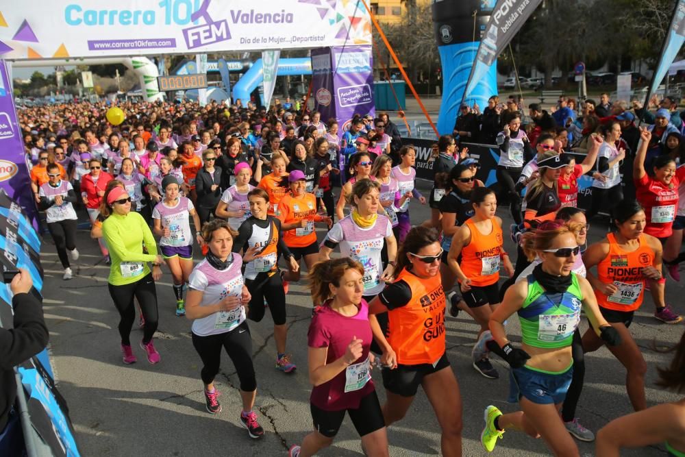 Búscate en la 10K femenina de Valencia