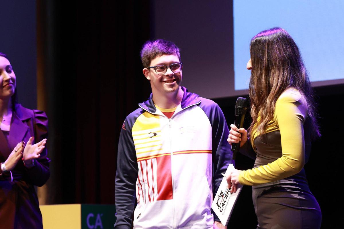 Así ha sido la gala inaugural de Cáceres como Ciudad Europea del Deporte en la sala Capitol