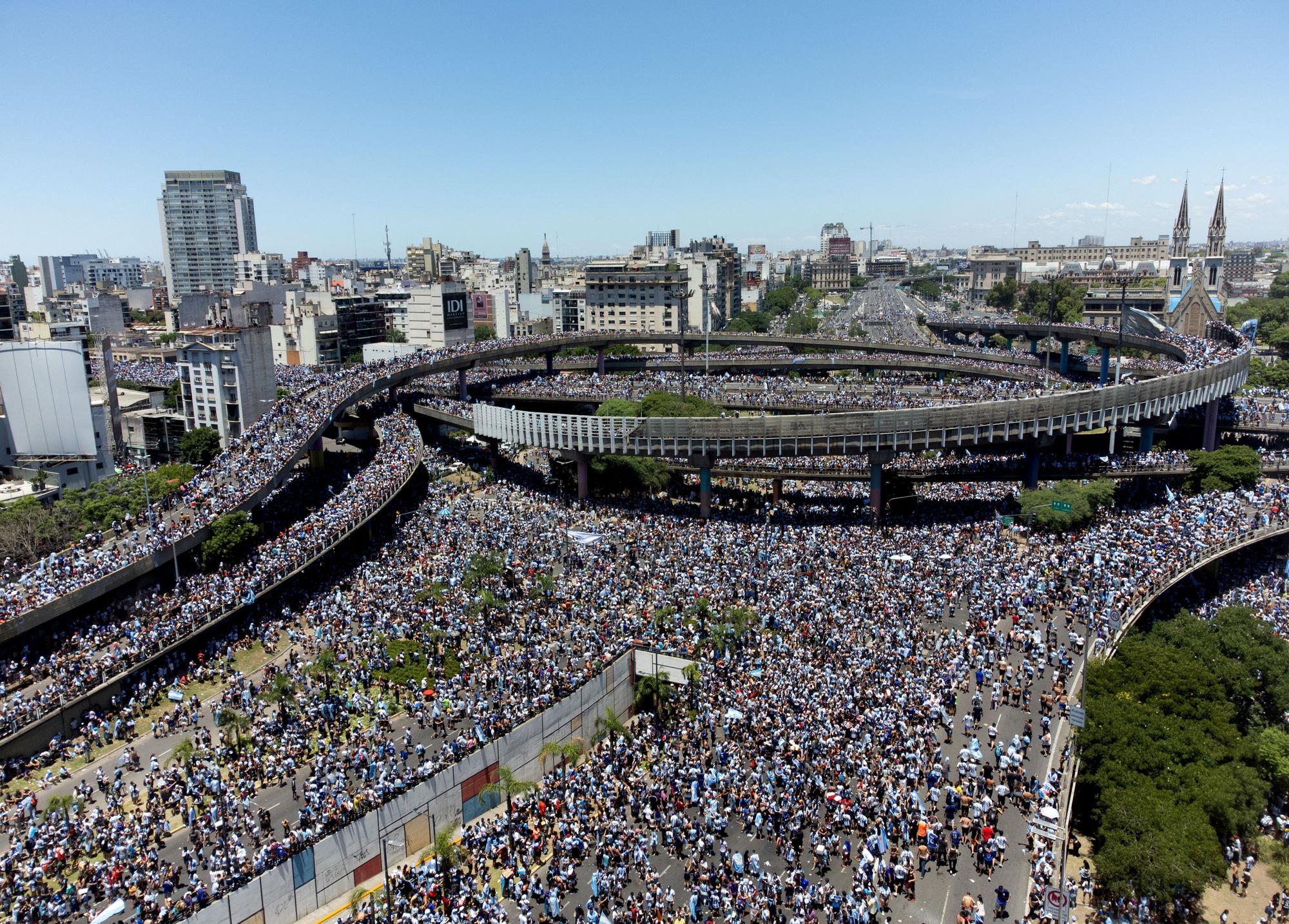 FIFA World Cup Qatar 2022 - Argentina Victory Parade after winning the World Cup