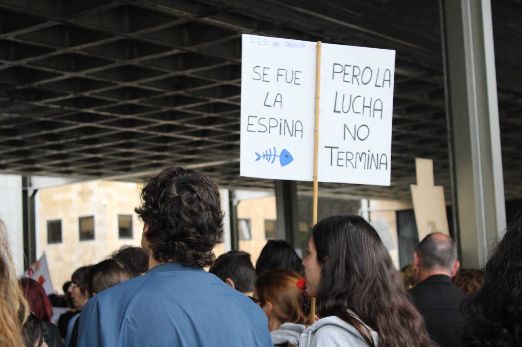 Así fue la última jornada de huelga educativa en Asturias